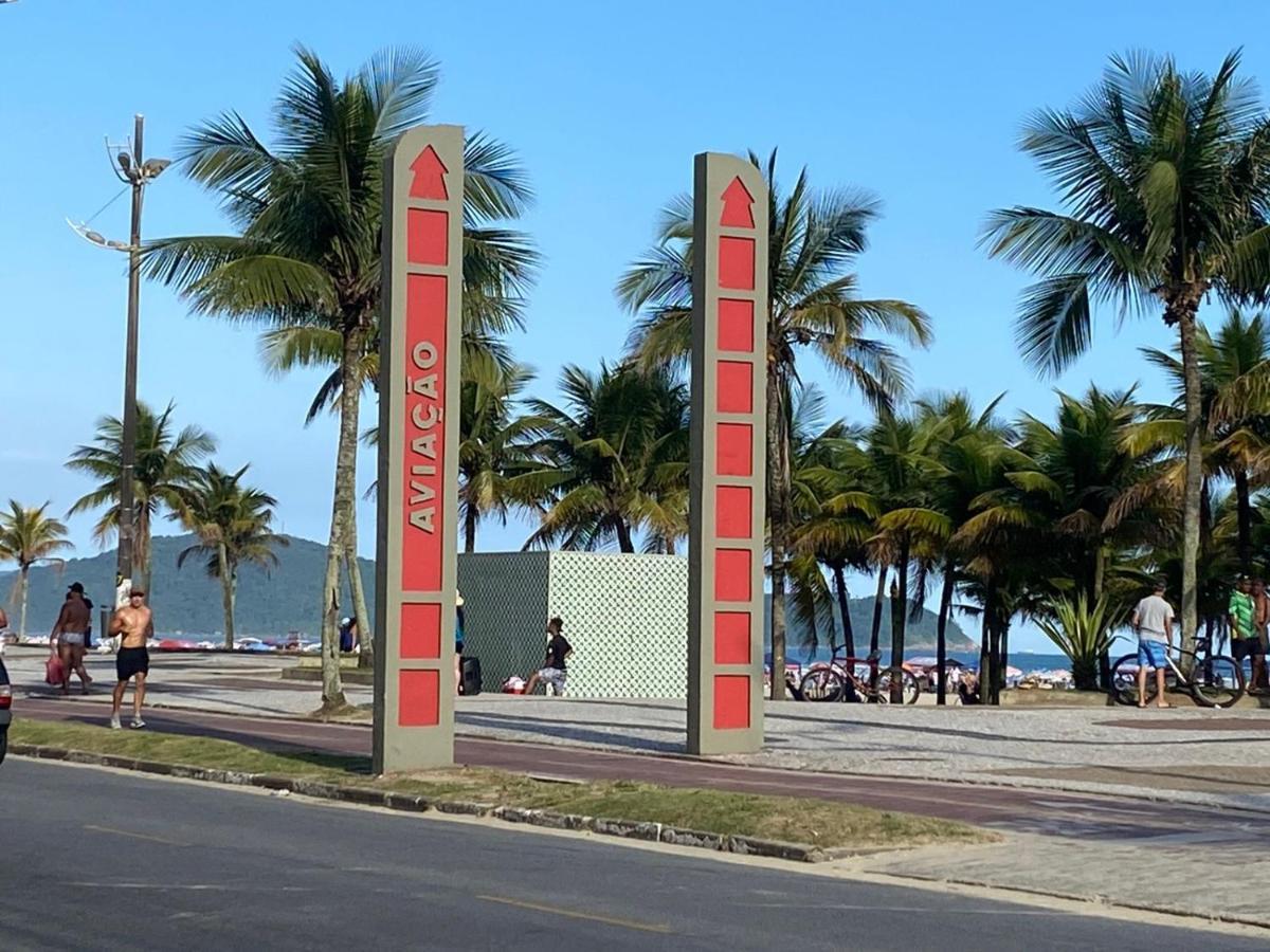 Praia Grande - Aviacao - Apto Estudio - 200 Mts Da Praia Eksteriør billede