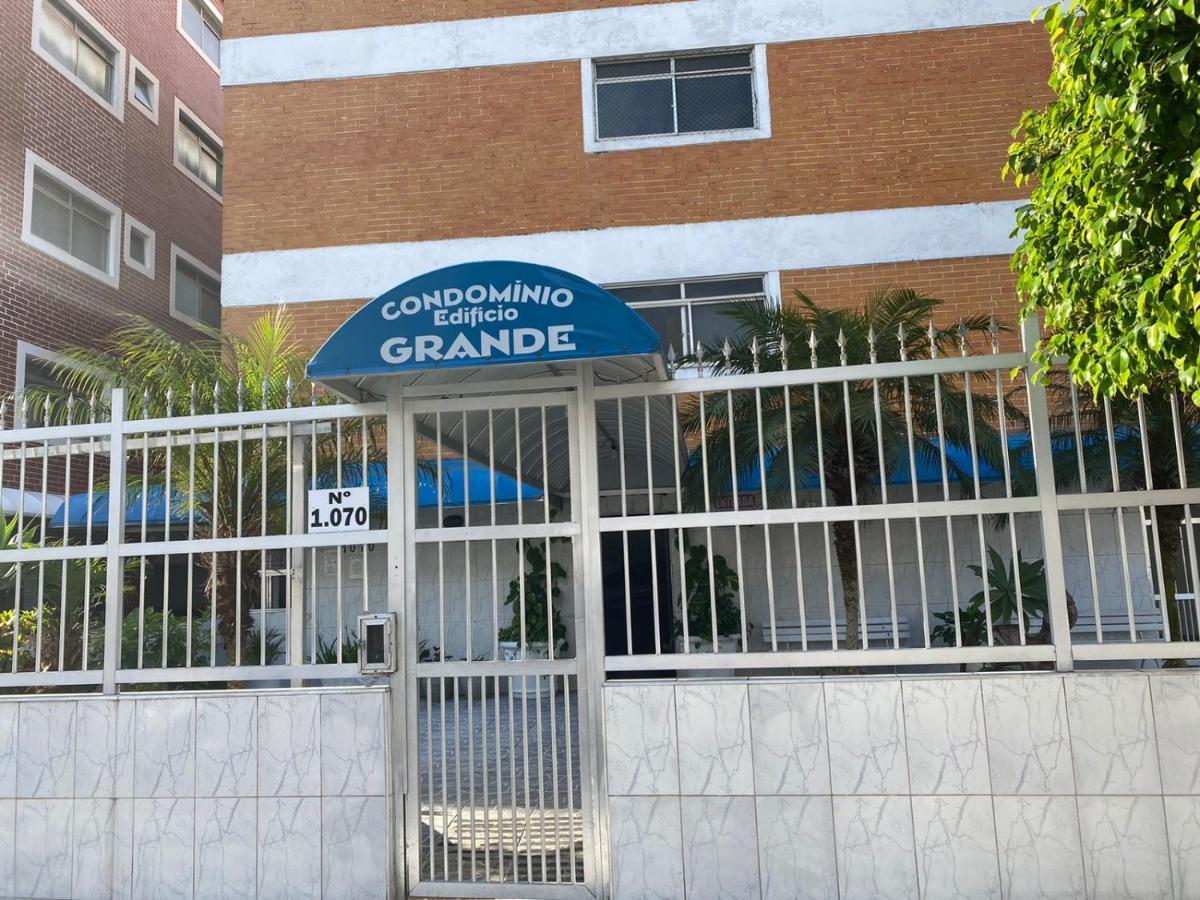 Praia Grande - Aviacao - Apto Estudio - 200 Mts Da Praia Eksteriør billede